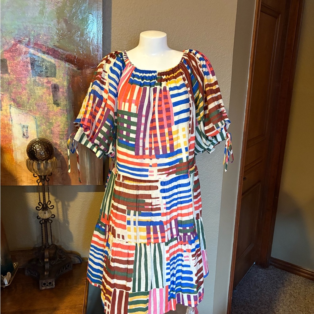 Pinch Colorful Patterned Fabric
